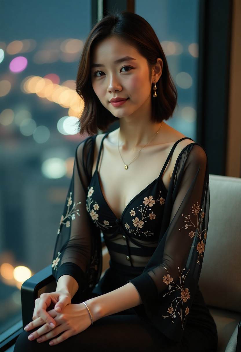 周策在直播间取证